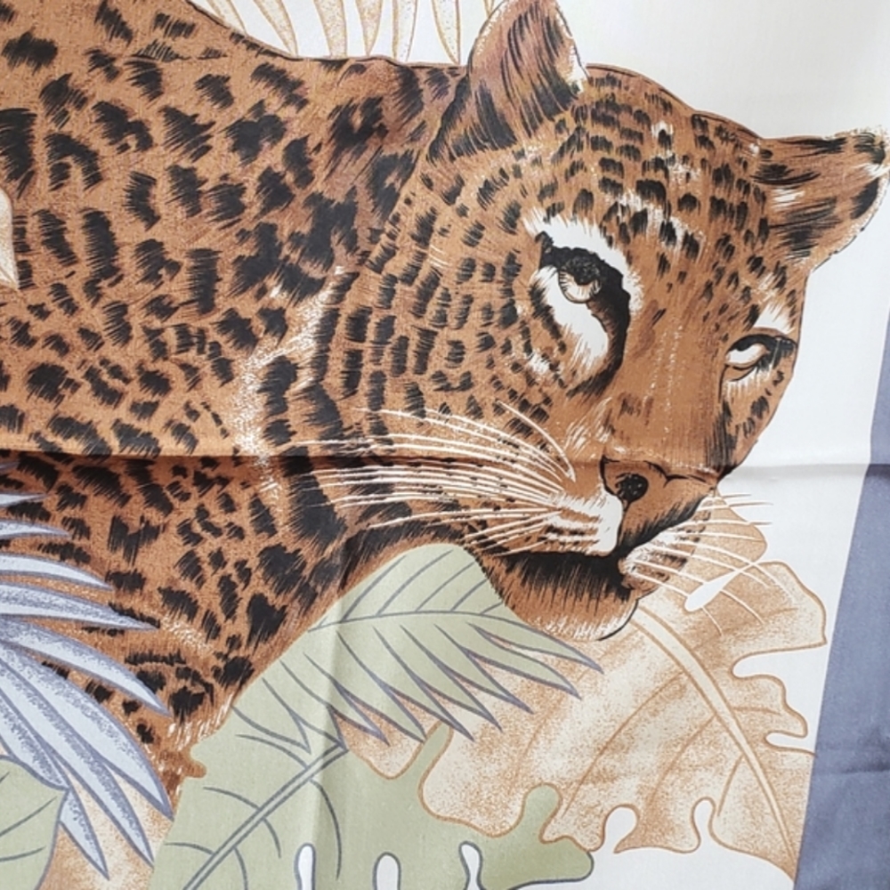 Cheetah Panther Leopard Scarf - Picture 2 of 8